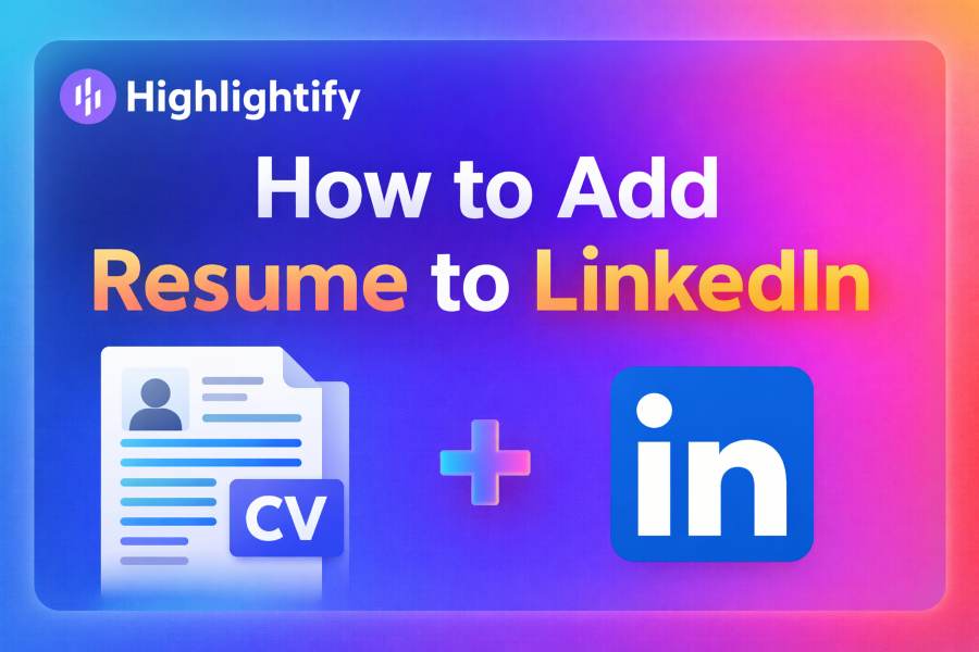 How to Add Resume to LinkedIn the Right Way