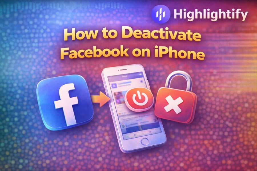 How to Deactivate Facebook on iPhone